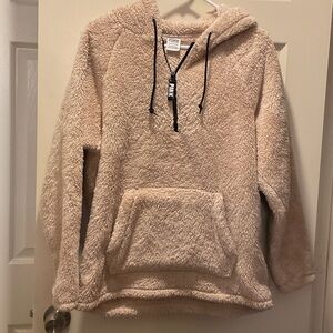 PINK Victoria's Secret Cream Hoodie